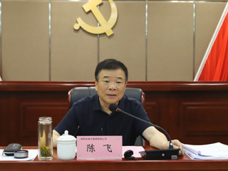 陈飞副省长调研湖南湘水集团