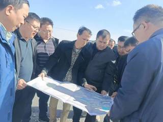 新疆自治区水利厅领导到乌鲁瓦提水库调研
