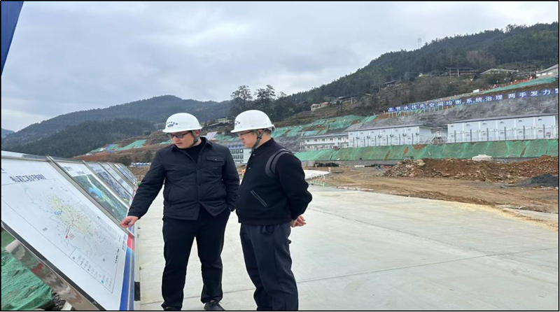 梅山灌区工程现场安全检查