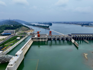 澧水艳洲枢纽双节点突破 湘西北黄金水道航道建设再提速